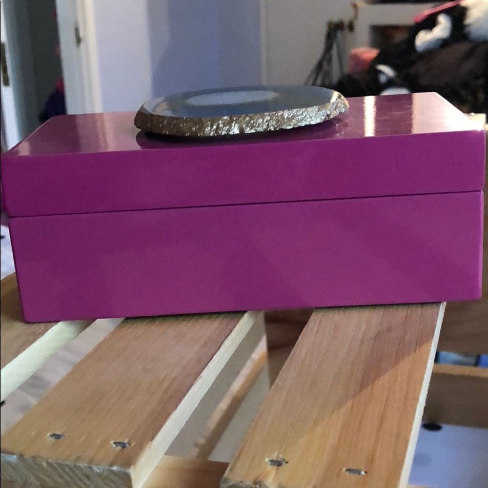 Pink Agate Box  - Picture 3 of 4